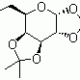 双丙酮半乳糖 CAS号 4064-06-6 结构式
