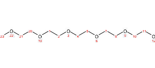 结构式 炔丙基-PEG7-NHS酯 CAS号 2093152-77-1